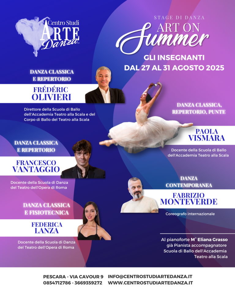 Portrait 2025 3 | Stage Danza - Art on Summer 2024