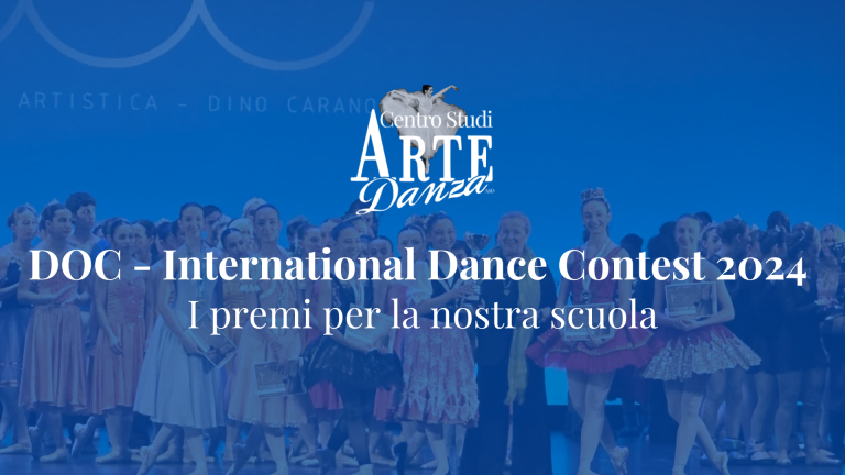 DOC – International Dance Contest 2024: i premi del Centro Studi Artedanza di Pescara