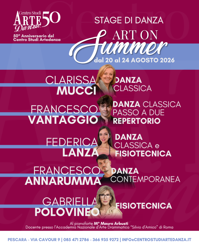 Stage Danza Pescara 2 Portrait 2026 2 | Stage Danza Pescara